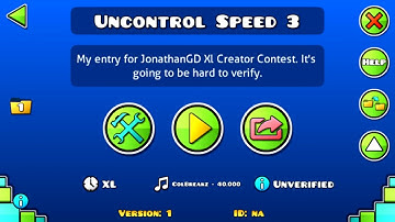 Update + My partcial level for JonathanGD CC so far part 1 (Geometry Dash 2.11)