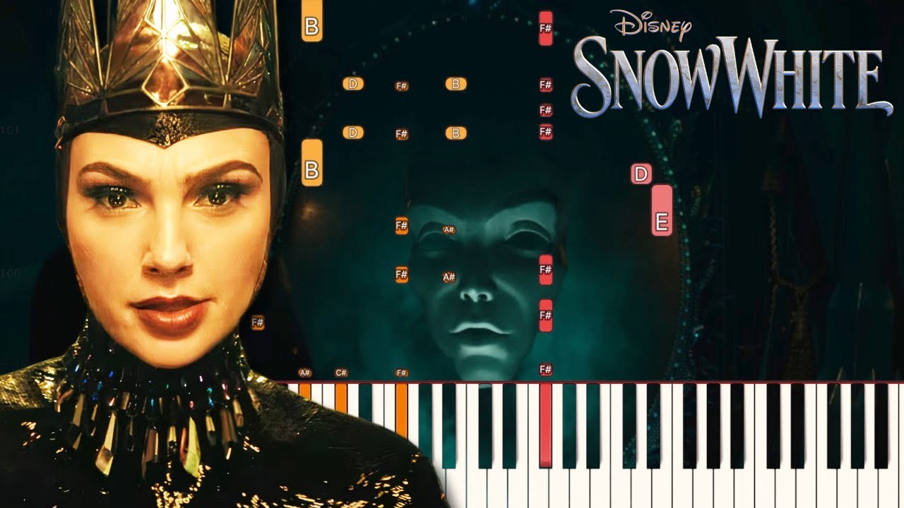 All Is Fair (Gal Gadot) - Snow White | Piano Tutorial