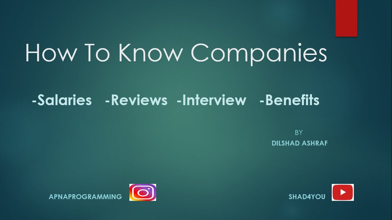 How To Check Company Reviews, Salaries, Benefits, Q&A Company Reviews