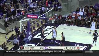 Texas Tech at TCU | 2015-16 Big 12 Men's Basketball Highlights