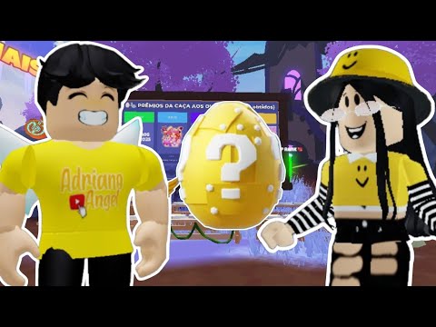 A CAÇA AOS OVOS NO BED WARS DEU TUDO ERRADO.... 🤣😱 ROBLOX