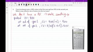 Business Math Lesson 9: Equivalent Rates, part 6