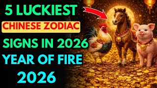 5 Luckiest Chinese Zodiac Signs That Will Become Billionaires In 2026