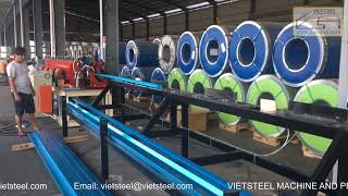 C Truss Roll Forming Machine Tr-Eh Model Máy Cán Thanh C Truss Vietsteel