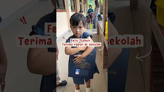 FELIS TERIMA RAPOR ❗️ #minivlog