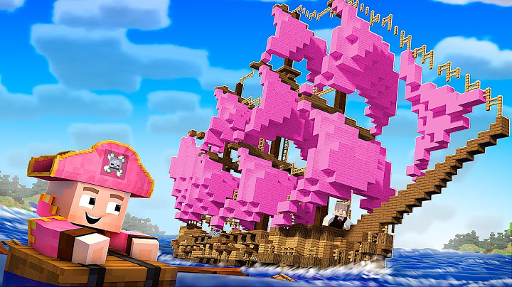 Wir bauen ein echtes Schiff in Minecraft