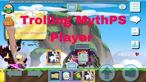 Trolling MythPS Player | Growtopia Private Server | Growtopia | Growtopia2024 | MythPS