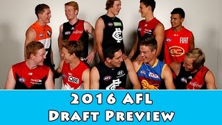 2016 AFL Draft Preview
