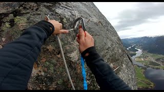 Via Ferrata Straumsfjellet (Grade D/K4) - 2021 Norway