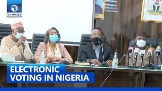 FULL VIDEO: INEC Launches E-Voting Technology