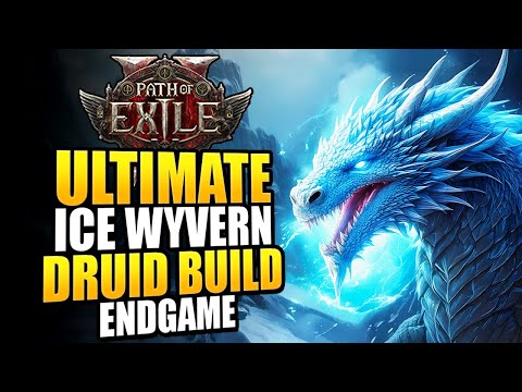 Path Of Exile 2 Ice Wyvern Druid Endgame Build - This Ice Dragon Blasts T15 Endgame