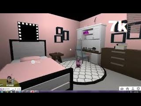 Girl Kid Bedroom Speedbuild Bloxburg Youtube