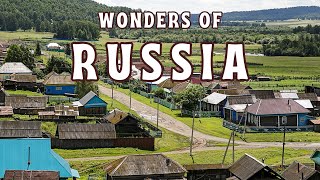 WONDERS OF RUSSIA 🌎 Top 10 Most Beautiful Places In Russia You Should Visit | 4K Travel Guide