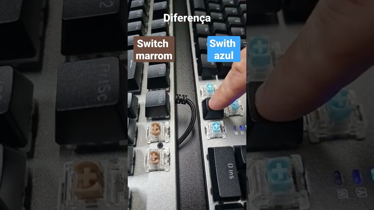 AprendaSobreTecladosComAJully - Parte 2: Tipos de switch. Linear = ma