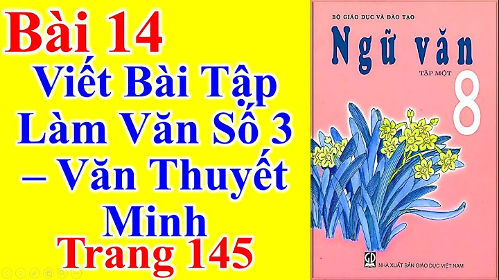 Cách chấm điểm tập làm văn số 3 lớp 8