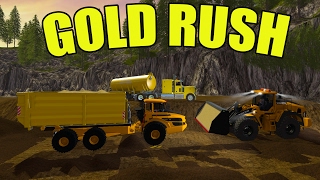 GOLD RUSH | MINING | BIG EQUIPMENT | FARMING SIMULATOR 2017