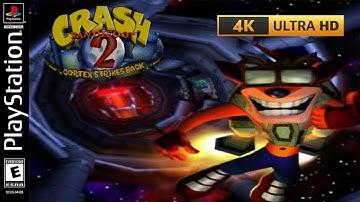 Crash Bandicoot N 2 Cortex Strikes Back (PS1) - 4K 60FPS | Gameplay - Part 3