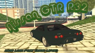 Nissan Skyline R32 Low Poly - GTA SA ANDROID/PC