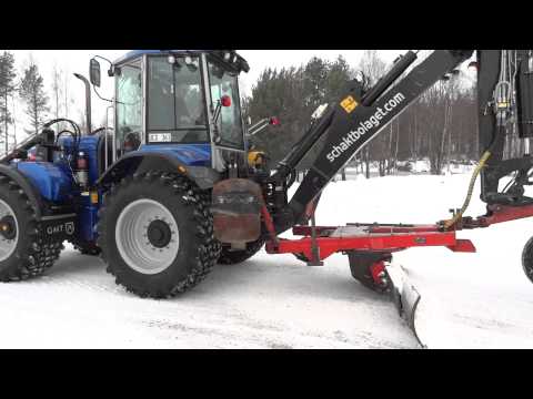 Winterdienst-Anbaugeräte für den Huddig