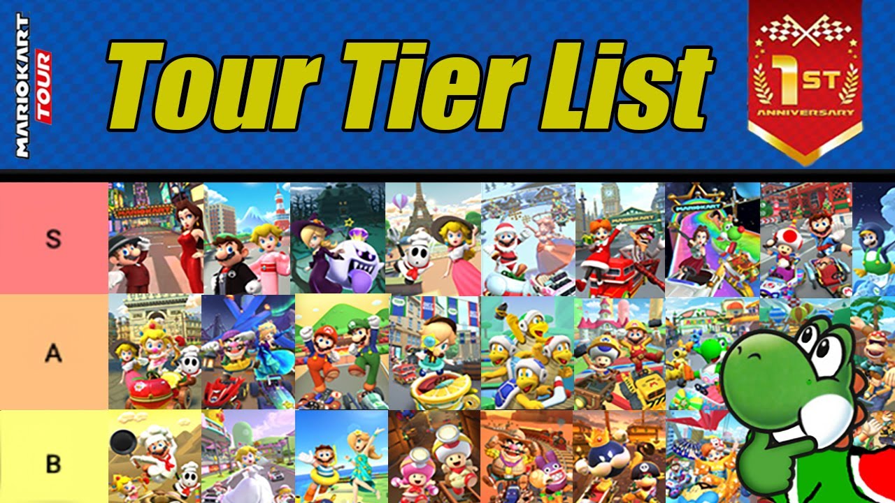 all tours mario kart tour