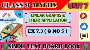 Exercise 7.3 question no 5 class 9 sindh board | karachi board ex 7.3 class 9