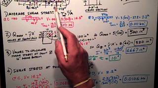 Shear Stress Problem   Exam #3