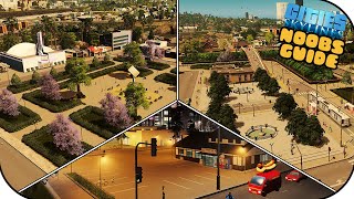 Vanilla Detailing Ideas in Cities Skylines! | Noobs Guide
