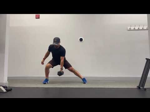 1 DB Low Lateral Lunge - YouTube