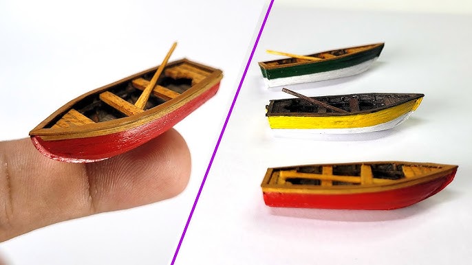 VERY SMALL SHIP from wood-HOW TO DIY 