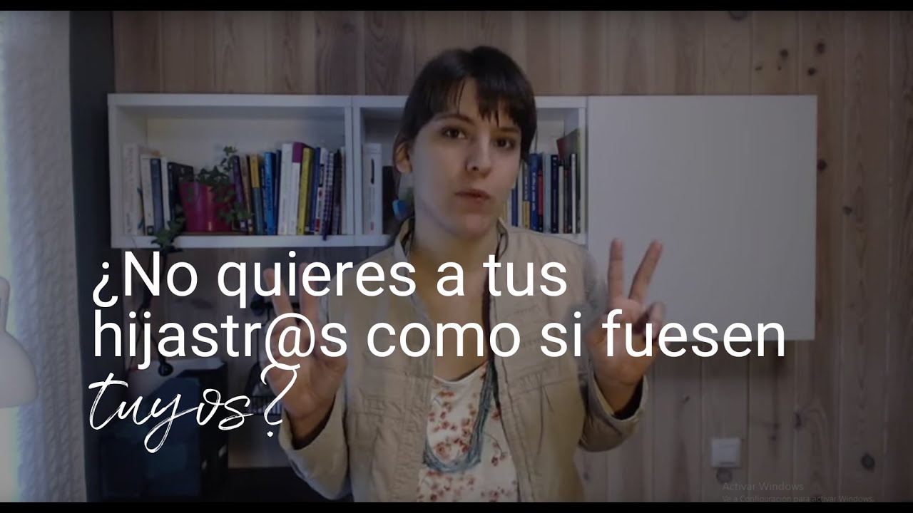 ¿No quieres a tus hijastros como si fuesen tuyos?