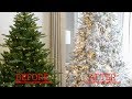 How to Flock a Christmas Tree | Easy, Cheap, Fast Flocking Method