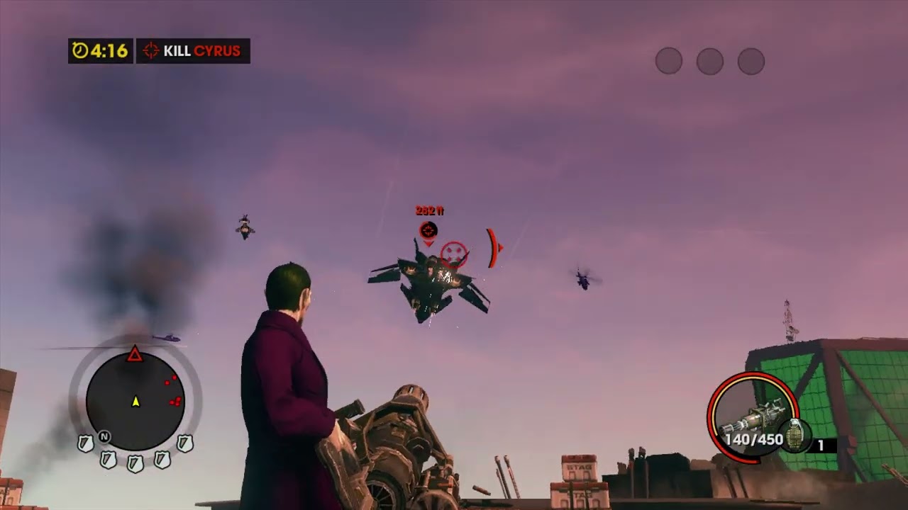 Saints Row 3 Bad Ending Final Boss: Cyrus Temple