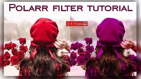 Create your own filter using polarr app | Polarr filter tutorial | App version 5.10.18 (old version)