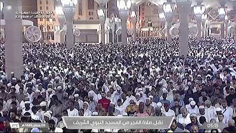 صلاة الفجر لـ فضيلة الشيخ د. عبدالباري الثبيتي ٩ رمضان ١٤٤٤هـ سورة الذاريات