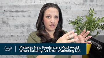 Mistakes New Freelancers Must Avoid When Building An Email Marketing List