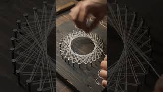 How Did This String Art Become a Goddess 😱✨ #Shorts