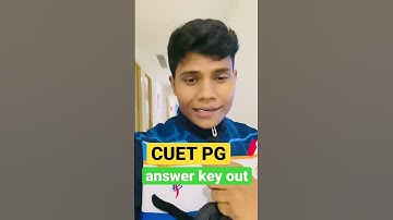Cuet PG answer key out #lnipe #cuet2022 #cuetpgexamination