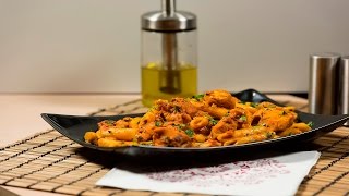 معكرونة دجاج التندوري Sizzling Tandoori Chicken Pasta