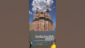 3-6 man base (my design)  #rust #building #consolerust