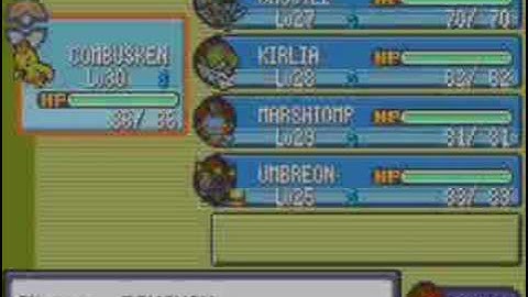 pokemon emerald:first battle team magma tabitha