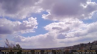 Timelapse Cam 1 - 29. april 2021