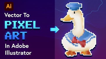 How to convert your vector to pixel art in Adobe Illustrator