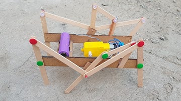 Cómo Hacer Una Araña Robot Casero, Un Robot Araña hexapodo