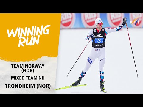 Norway comes from behind to win on home soil | FIS Nordic Combined World Cup 23-24