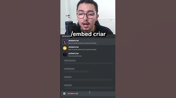 Crie EMBEDS muito fácil no DISCORD!! #embed #discord