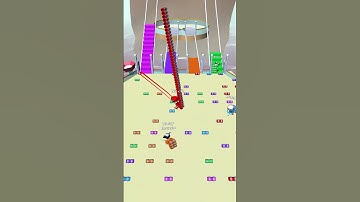 Bridge Race All Levels Gameplay Android,ios Level 567 #shorts