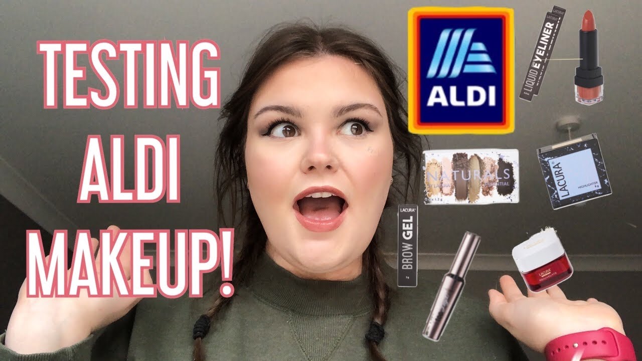 Testing ALDI/LACURA makeup // makeup TUTORIAL! YouTube