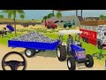 Drive Jcb,Dumper 🌋, Holland tractor🚜 and JONDHER 🚜 Tractor Uploading(मिट्टी) mitti #tractor #gaming