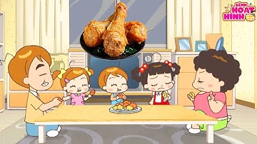 100 MIN - Xin Chào Jadoo - Cuốn Tuần Nhà Jadoo Ăn Đùi Gà Rán - Hoạt Hình Tiếng Việt Hello Jadoo