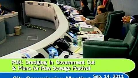 Commissioner Ed Tobin discusses dredging in Govern...